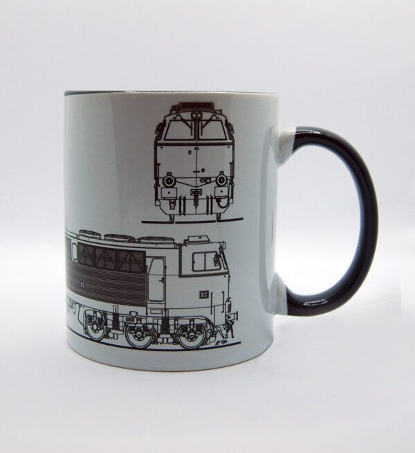 Taza locomotoras serie 333 - Imagen 2