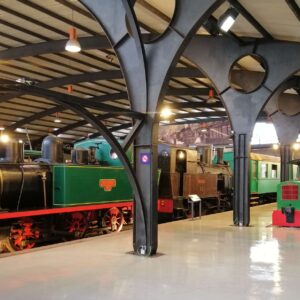 Visita guiada por el Museo del Ferrocarril de Gijón