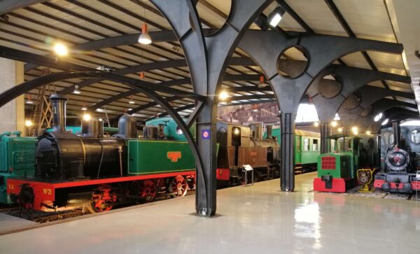 Visita guiada por el Museo del Ferrocarril de Gijón
